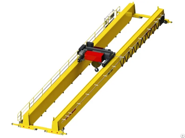 Double Girder Overhead Crane For Warehouse Loading Goods