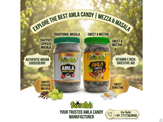 Amla Chatpati Candy Manufacturer From Delhi Foodco