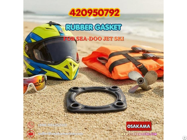 Rubber Gasket 420950792 For Sea Doo Personal Watercraft Pwc Jet Ski