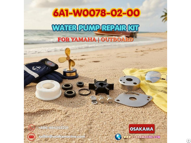 6a1 W0078 02 00 Water Pump Repair Kit For Yamaha Outboard