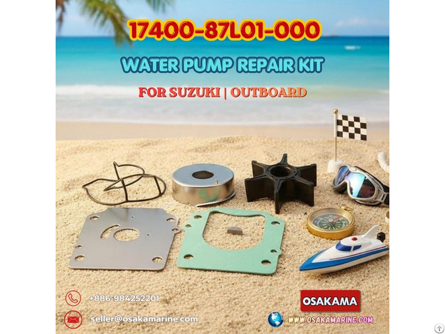 Water Pump Repair Kit 17400 87l01 000 For Suzuki Outboard