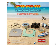 Water Pump Repair Kit 17400 87l01 000 For Suzuki Outboard