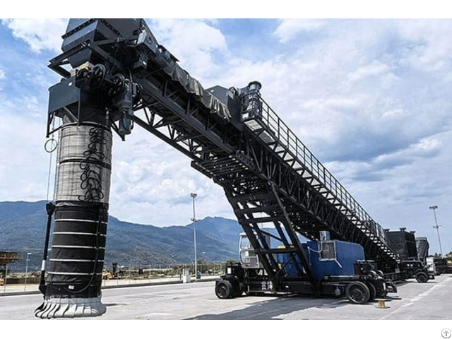 Wheel Mounted Fertilizer Ship Loader