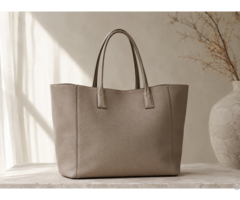 Custom Oversized Leather Tote Bag For Women