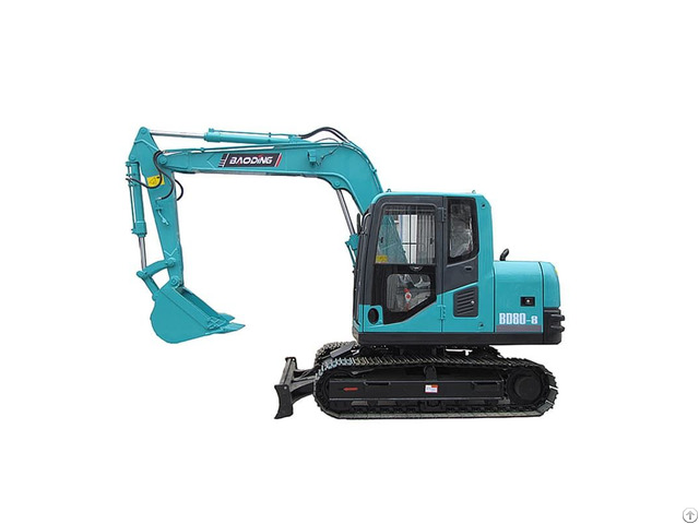 Baoding 80 Crawler Excavator 8 Ton