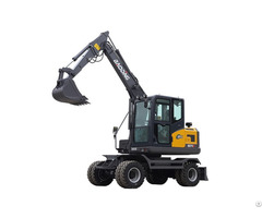 Baoding Bd75d Wheeled Excavatorr 6 5 Ton