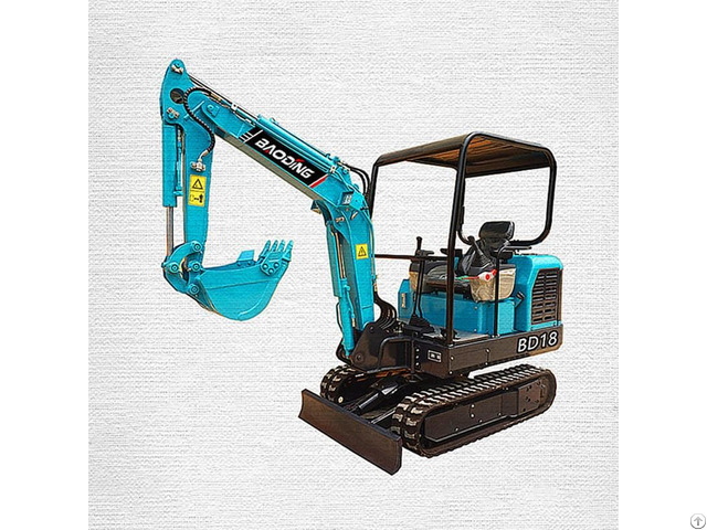 Baoding Bd18 Mini Excavator 1 8 Ton