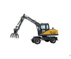 Baoding Bd90g Wheeled Log Loader 8 Ton
