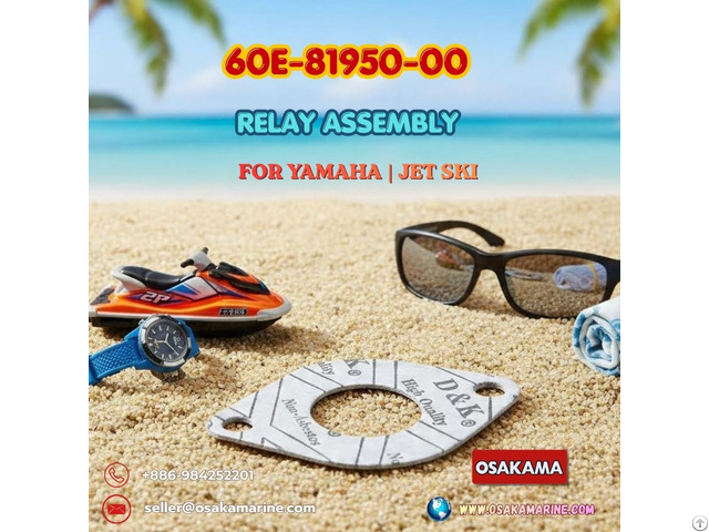 Relay Assy 60e 81950 00 For Yamaha Waverunner Jet Ski