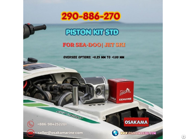 Piston Kit Std 290 886 270 For Sea Doo Jet Ski Pwc