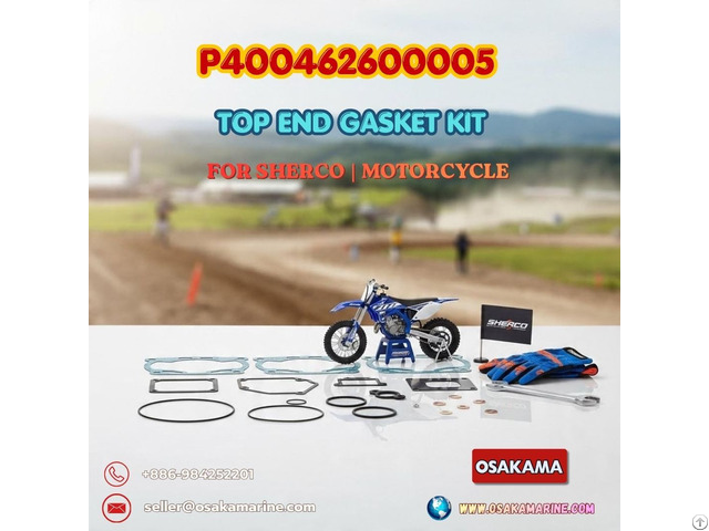 P400462600005 Top End Gasket Kit For Sherco Motorbike
