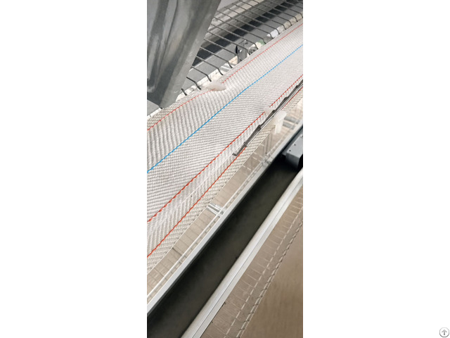 Soft Drop Woven Egg Collection Belt For Commercial Layer Farms