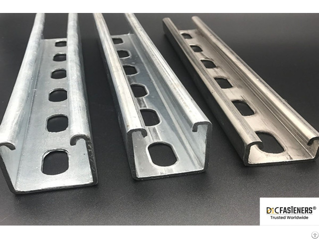 Strut Channel Exporter In India Dic Fasteners