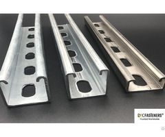 Strut Channel Exporter In India Dic Fasteners