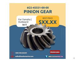 Pinion Gear 6g5 45551 00 For Yamaha Outboard