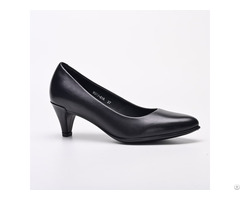 Women S Formal Pointed Toe Kitten Heel Pump W377 01
