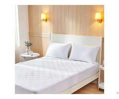 Breathable Hypoallergenic Bed Waterproof Quilted Mattress Protector With Deep Pocket