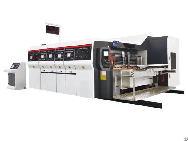 Ryyx 1424 Automatic Full Vacuum Transfer Lead Edge Feeding 4 Color Carton Printing Machine