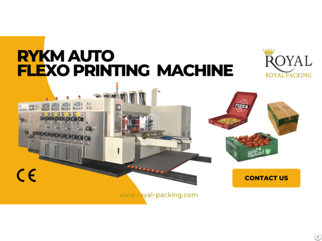 Rykm1226 Flexo Vibrate Stripping And Stacker Machine