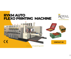 Rykm1226 Flexo Vibrate Stripping And Stacker Machine