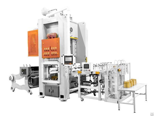Aluminum Oil Passing Function H Type Press 80t Five Channel Automatic Conveyor Stacker