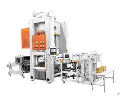 Aluminum Oil Passing Function H Type Press 80t Five Channel Automatic Conveyor Stacker