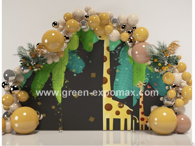 Children Birthday Party Display Backdrop