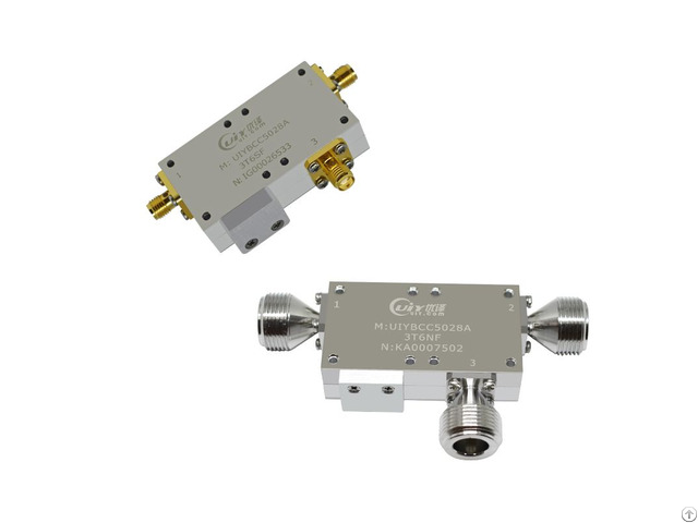 C Band 3 To 6ghz Dual Junction Coaxial Circulator