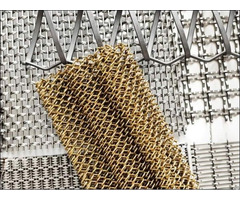 Metal Mesh Curtain For Architectural And Interior Design Space Separation Ceiling Decoration