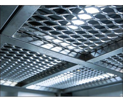 Architectural Expanded Mesh For Building Facades And Ceilings