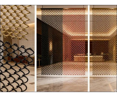 Decorative Chain Link Mesh For Outdoor Enclosures And Security