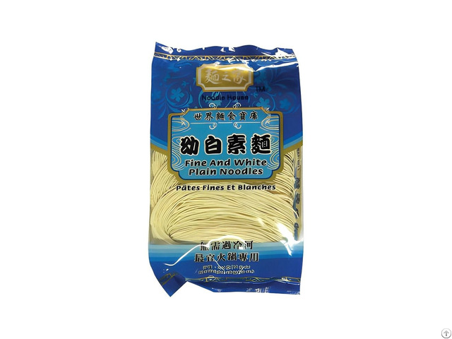 Fine And White Plain Noodle From China Shelf Stable Asian Food Supplier