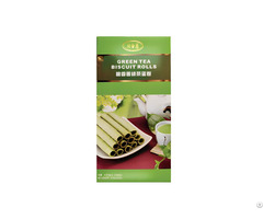 Green Tea Biscuit Rolls From China Asian Snack Supplier