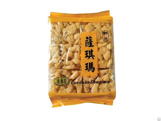 Coconut Shagima From China Traditional Asian Snack Supplier