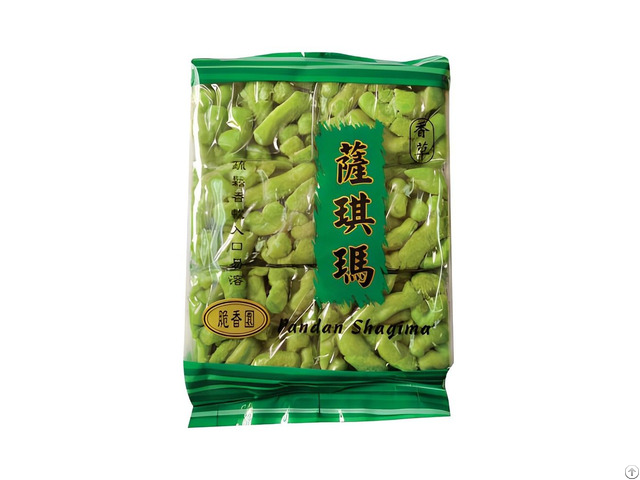Pandan Shagima From China Traditional Asian Snack Supplier