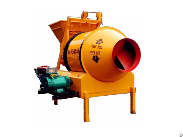 Jzm Series 350 500 Diesel Powered Bucket Concrete Mortar Mixer