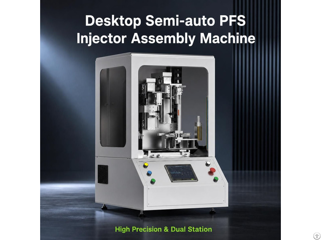 Semiautomatic 3ml Desktop Semi Auto Pfs Injector Assembly Machine