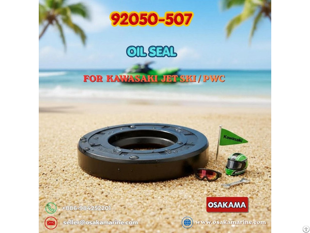 Oil Seal 92050 507 For Kawasaki Jet Ski Pwc