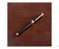 Custom Engraved Black And Gold Executive Pen
