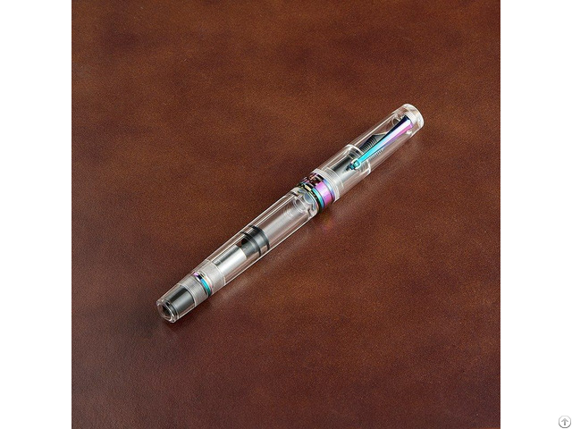 Piston Filling Fountain Pen Transparent Acrylic Resin