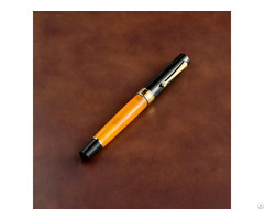 Affordable Luxury Fountain Pen Bradle Yellow Acrylic
