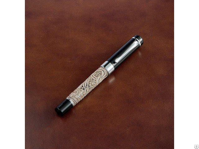 Vintage Style Filigree Fountain Pen