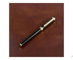 Classic Black And Gold Fountain Pen