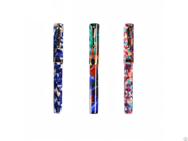 Bradle Colorful Acrylic Resin Fountain Pen