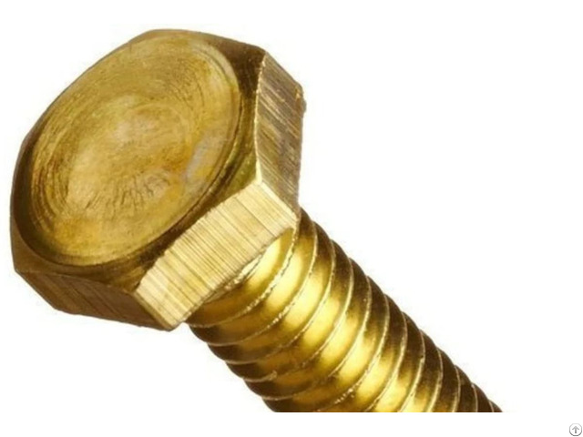 Brass Hexagonal Bolts From Dic Fasteners