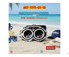 Cylinder Head Block 6e7 11111 01 1s For Yamaha Outboard