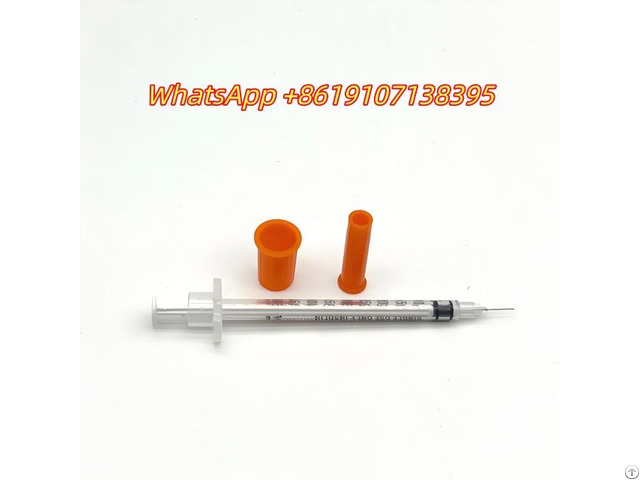 Sterile Disposable U100 Insulin Syringe For Diabetic Use