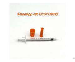 Sterile Disposable U100 Insulin Syringe For Diabetic Use