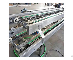 Servo Driven Drum Transfer Conveyor Chain Type