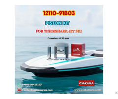 Piston Kit 0 5 12110 91b03 For Tigershark 900 Jet Ski Outboard